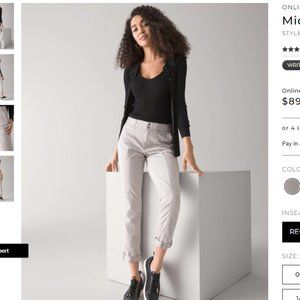 WHBM Pret-A-Pedi Crop Mercury 2L